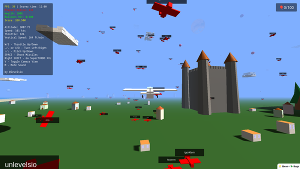 Captura do jogo "Fly"