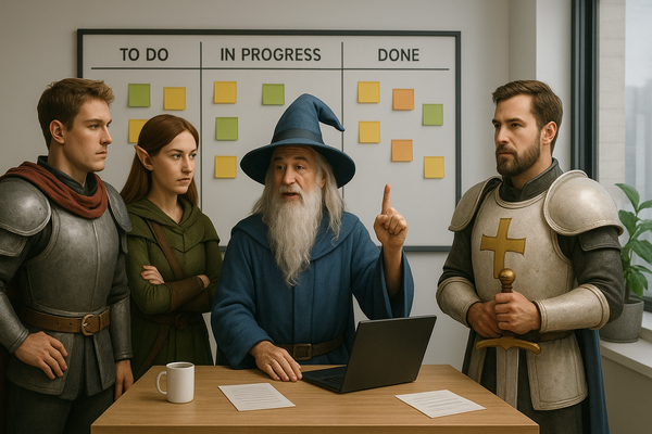 🎮 Scrum é o novo RPG de Turnos: por que sua equipe é a party do projeto?